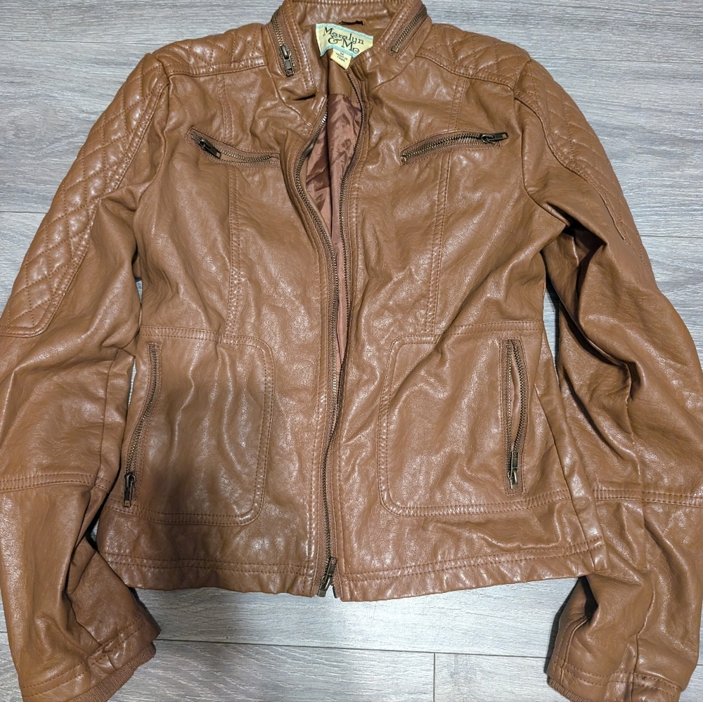 Maralyn & me leather jacket size M